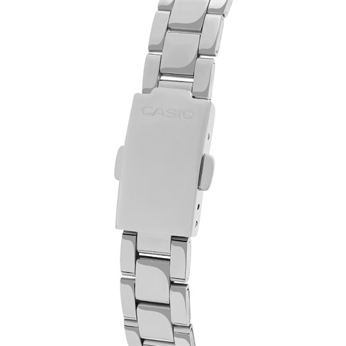 Đồng hồ CASIO 26 mm Nữ LTP-E168D-1BDF Màu Bạc