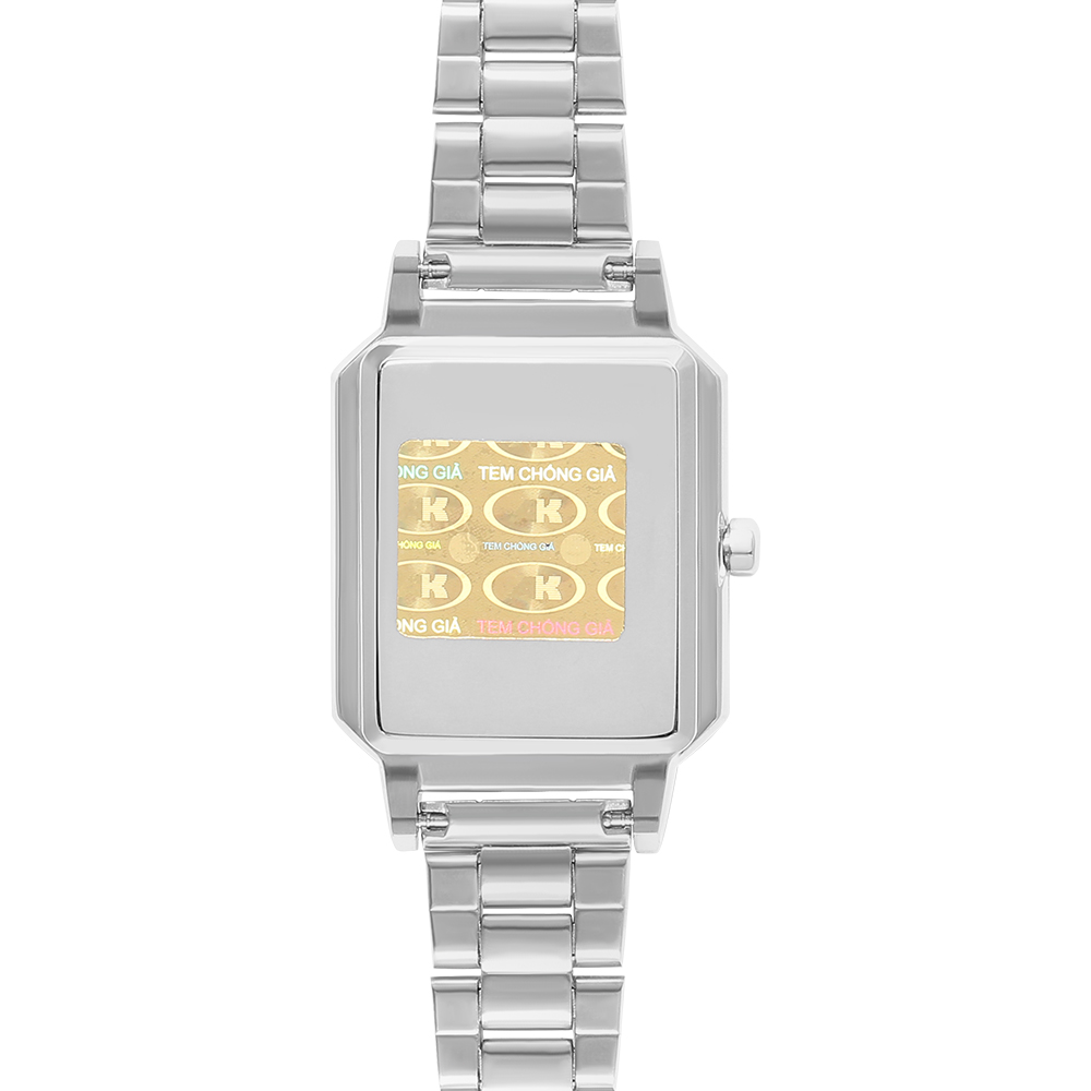 Đồng hồ CASIO Timeless 26 mm Nữ LTP-E168D-1BDF Màu Bạc