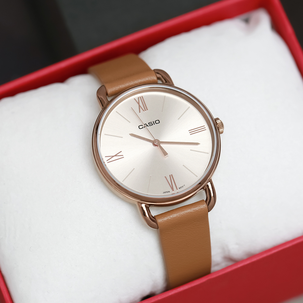 Đồng hồ CASIO 34 mm Nữ LTP-E414RL-5ADF