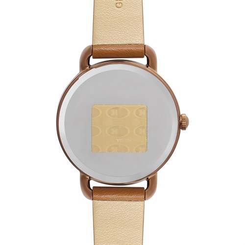 Đồng hồ CASIO 34 mm Nữ LTP-E414RL-5ADF Màu Nâu