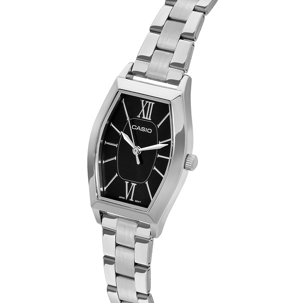 Đồng hồ CASIO 23 mm Nữ LTP-E167D-1ADF Màu Bạc