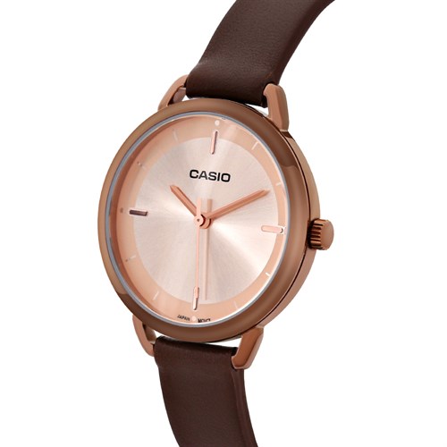 Đồng hồ CASIO 32 mm Nữ LTP-E413RL-5ADF Màu Nâu