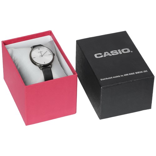 Đồng hồ CASIO 34 mm Nữ LTP-E415GRL-1CDF Màu Đen