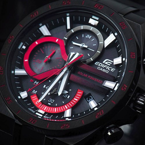 Đồng hồ EDIFICE CASIO 47.6 mm Nam EQS-920PB-1AVUDF Màu Đen