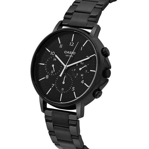 Đồng hồ CASIO 45 mm Nam MTP-E321B-1AVDF Màu Đen