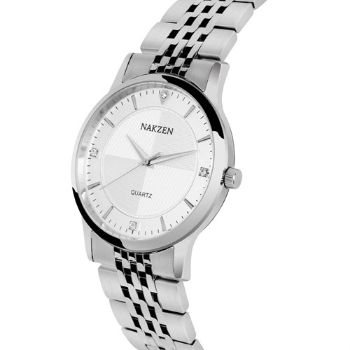 Đồng hồ Nam Nakzen SS4190G-7 Màu Bạc