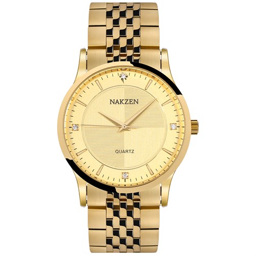 Đồng hồ Nam Nakzen SS4190GD-3 Màu Vàng