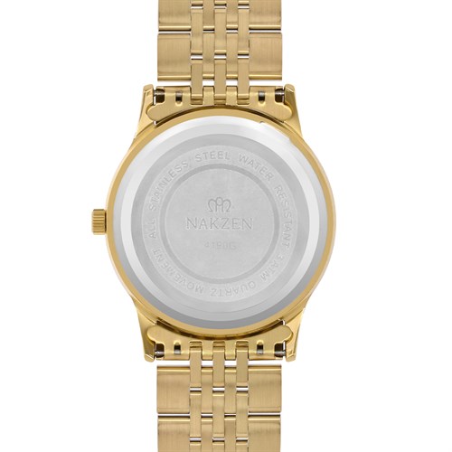 Đồng hồ Nam Nakzen SS4190GD-3 Màu Vàng