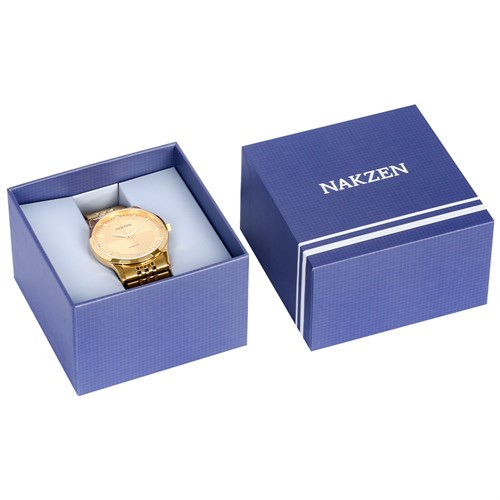 Đồng hồ Nam Nakzen SS4190GD-3 Màu Vàng