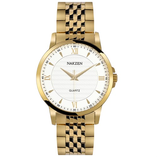 Đồng hồ Nam Nakzen SS4192GD-7N3 Màu Vàng