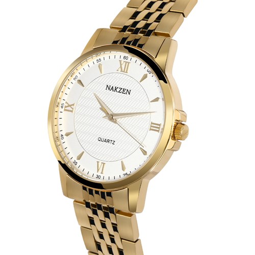 Đồng hồ Nam Nakzen SS4192GD-7N3 Màu Vàng