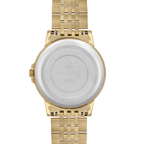 Đồng hồ Nam Nakzen SS4192GD-7N3 Màu Vàng