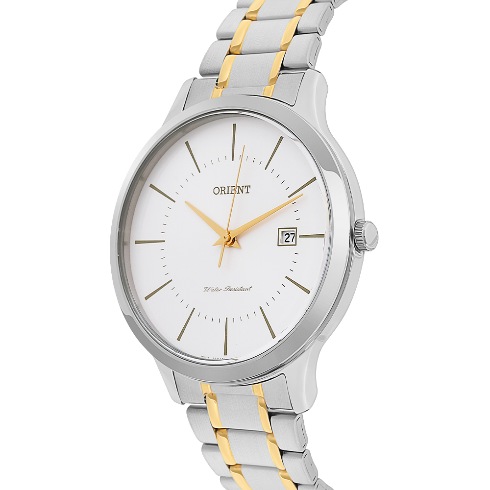 Đồng hồ ORIENT 39 mm Nam RF-QD0010S10B Màu Bạc
