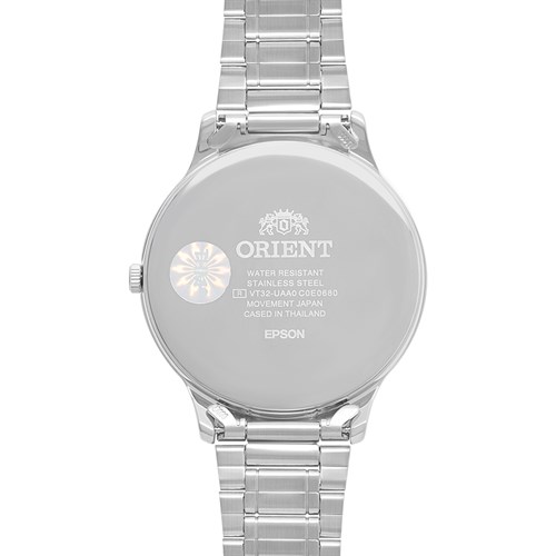 Đồng hồ ORIENT 39 mm Nam RF-QD0010S10B Màu Bạc