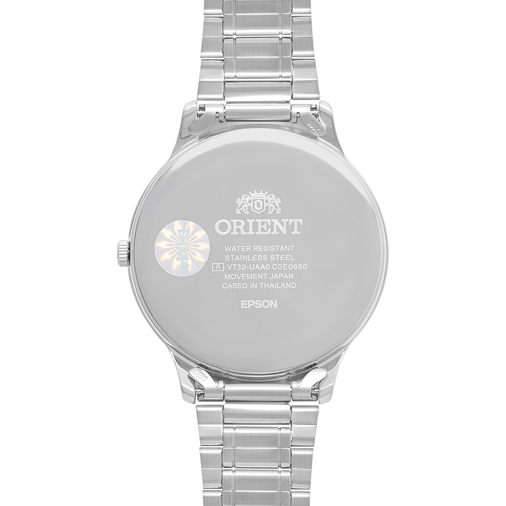 Đồng hồ ORIENT 39 mm Nam RF-QD0010S10B Màu Bạc