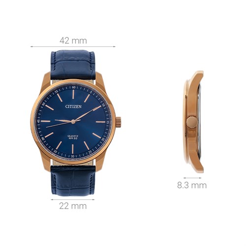 Đồng hồ CITIZEN 42 mm Nam BH5003-00L Màu Xanh Dương