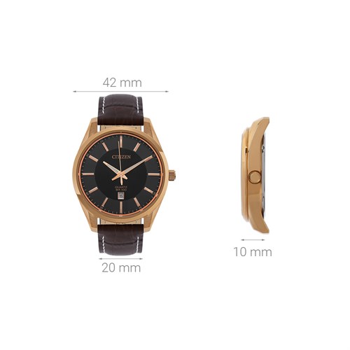 Đồng hồ CITIZEN 42 mm Nam BI1033-04E Màu Nâu