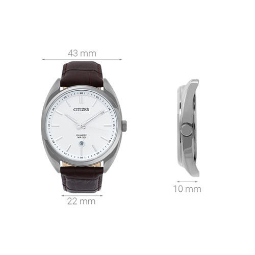 Đồng hồ CITIZEN 43 mm Nam BI5090-09A Màu Nâu