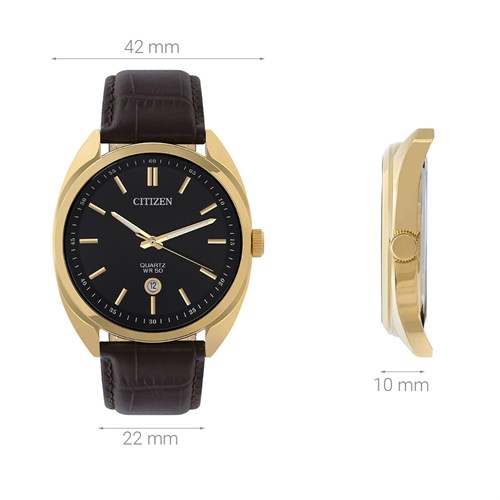 Đồng hồ CITIZEN 42 mm Nam BI5092-03E Màu Nâu