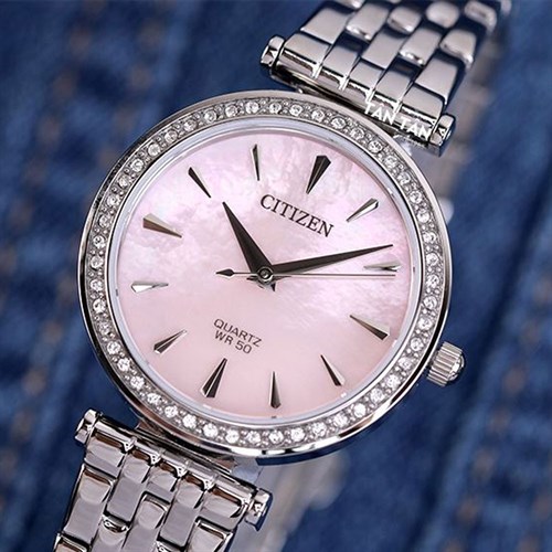 Đồng hồ CITIZEN 30 mm Nữ ER0210-55Y Màu Bạc