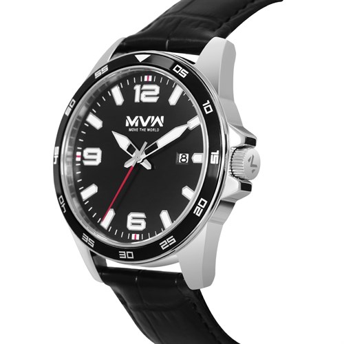 Đồng hồ MVW 40 mm Nam MP007-01 Màu Đen
