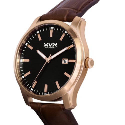 Đồng hồ MVW 40 mm Nam ML037-01 Màu Nâu
