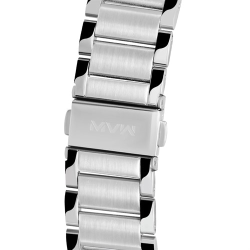 Đồng hồ MVW 44 mm Nam MS052-01 Màu Bạc