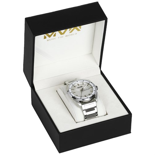 Đồng hồ MVW 42 mm Nam MS053-01 Màu Bạc