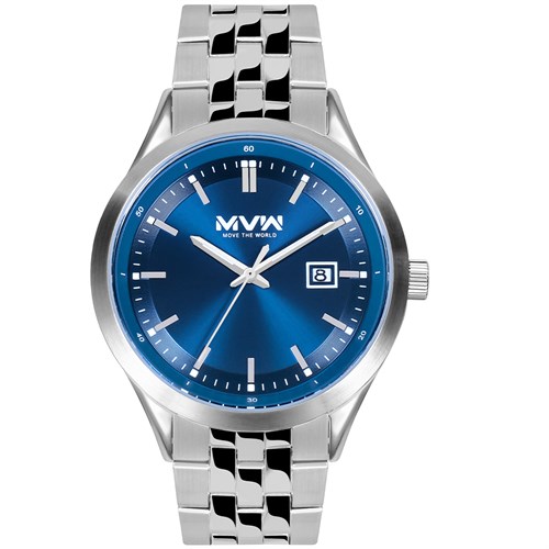 Đồng hồ MVW 41 mm Nam MS054-01 Màu Bạc