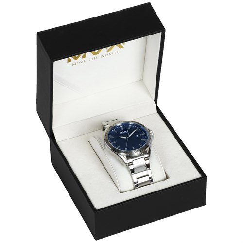 Đồng hồ MVW 43 mm Nam MS057-01 Màu Bạc