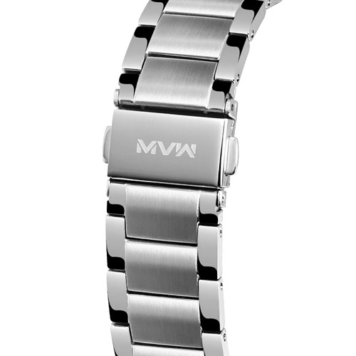 Đồng hồ MVW 43 mm Nam MS057-01 Màu Bạc
