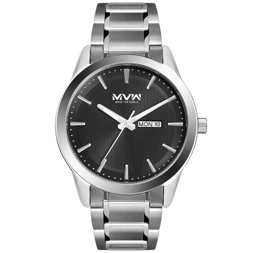 Đồng hồ MVW 43 mm Nam MS058-01 Màu Bạc