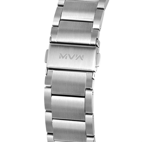 Đồng hồ MVW 43 mm Nam MS059-01 Màu Bạc