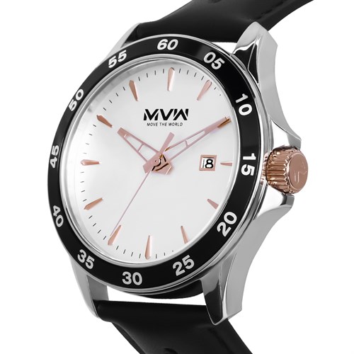 Đồng hồ MVW 42 mm Nam ML038-01 Màu Đen