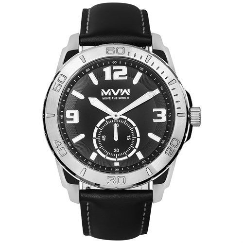 Đồng hồ MVW 44 mm Nam ML040-01 Màu Đen