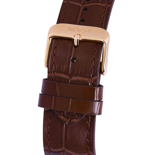 Đồng hồ MVW 44 mm Nam ML041-01 Màu Nâu