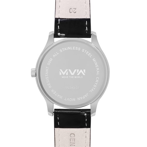 Đồng hồ MVW 43 mm Nam ML043-01 Màu Đen