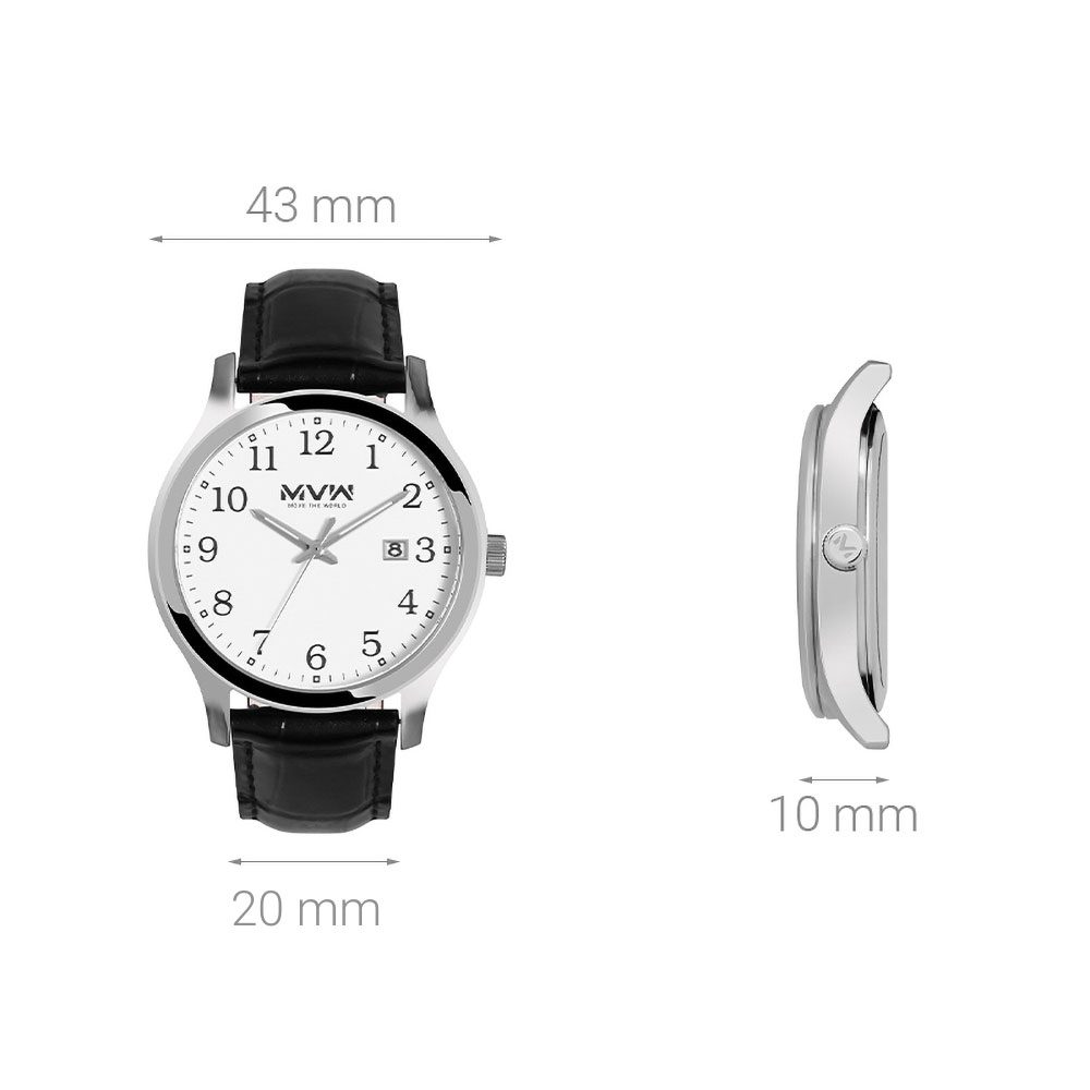 Đồng hồ MVW 43 mm Nam ML043-01 - 7