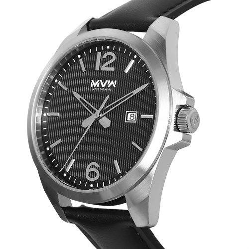 Đồng hồ MVW 42 mm Nam ML046-01 Màu Đen