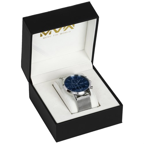 Đồng hồ MVW Sport 43 mm Nam MS048-01 Màu Bạc