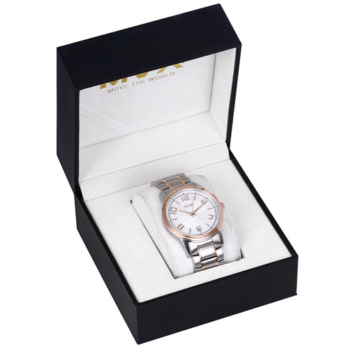 Đồng hồ MVW 39 mm Nam MS050-01 Màu Bạc