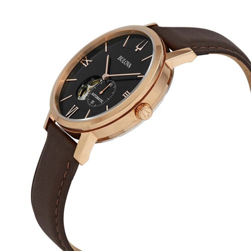 Đồng hồ BULOVA 42 mm Nam 97A155 Màu Nâu