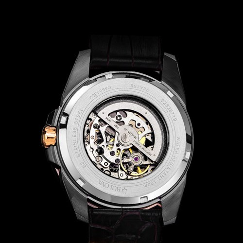 Đồng hồ BULOVA 43 mm Nam 98A165 Màu Nâu