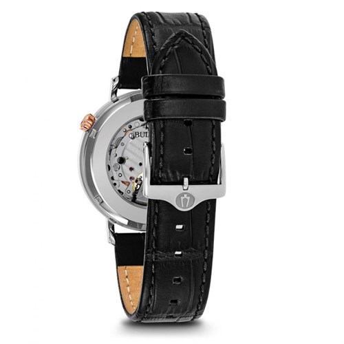 Đồng hồ BULOVA 41 mm Nam 98A187 Màu Đen