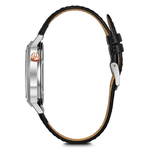 Đồng hồ BULOVA 41 mm Nam 98A187 Màu Đen