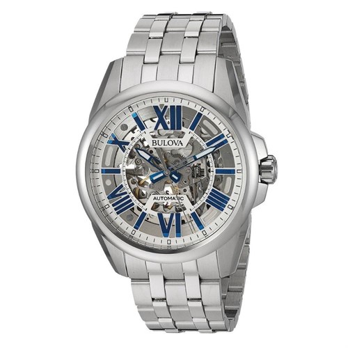 Đồng hồ BULOVA 43 mm Nam 96A187 Màu Bạc