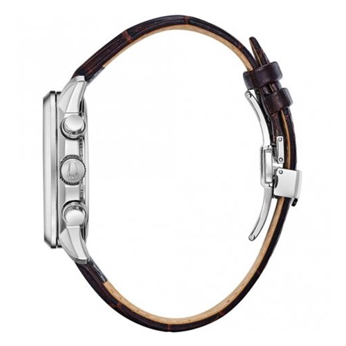 Đồng hồ BULOVA 44 mm Nam 96B311 Màu Nâu