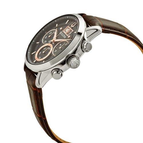 Đồng hồ BULOVA 44 mm Nam 96B311 Màu Nâu