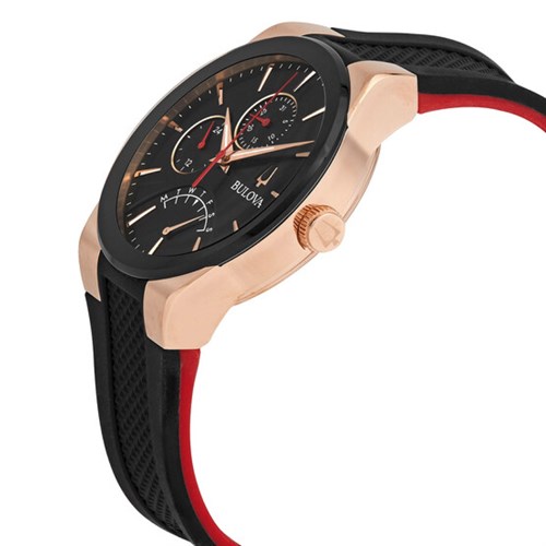 Đồng hồ BULOVA 41 mm Nam 97C111 Màu Đen