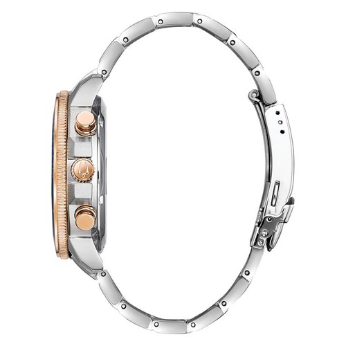 Đồng hồ BULOVA 45 mm Nam 98B301 Màu Bạc